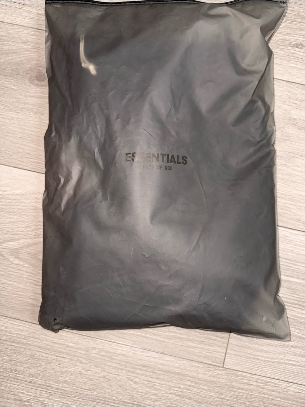 Essentials Black Men's Bag with Minimal Logo